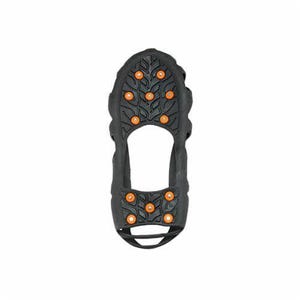 Ergodyne® Trex™ 16783 6304 Step-In Ice Cleat, Unisex, M, Carbon Steel/Stretchable Rubber, Black, For Use with Wraps Boots and Shoe