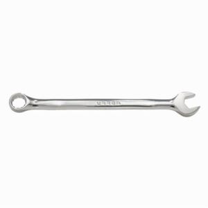 Urrea® 1212 Combination Wrench, 3/8 in, 12 Points, 15° Offset, 6 in OAL, Forged Alloy Steel, Polished Chrome/Nickel Plated