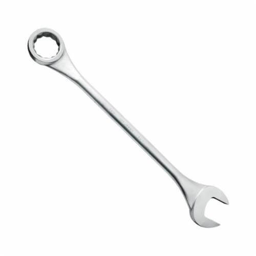 Urrea® 1276 Jumbo Combination Wrench, Imperial, 2-3/8 in Wrench, 12 Points, 30-1/2 in OAL, Forged Alloy Steel, ASME B107.100