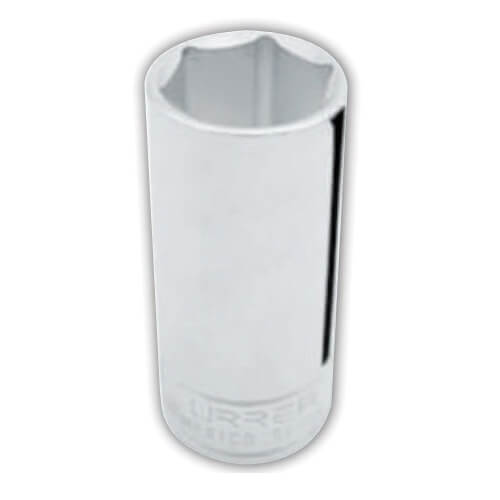 Urrea® SuperDrive® 5024H Type II Deep Length Socket, Imperial, 3/8 in, 3/4 in, 6 Points