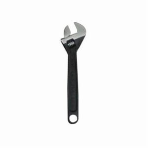 Urrea® 715 Adjustable Wrench, 1-11/16 in, 15 in OAL, Alloy Steel Body, Alloy Steel, Polished Chrome/Nickel Plated, ASME B107.8