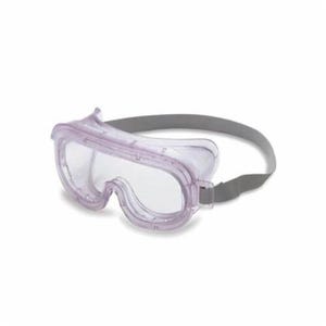 UVEX® By Honeywell S350 CVA Classic™ Hood Indirect Vent Protective Goggles, Universal, UVExtreme® Anti-Fog Clear Lens, OTG Clear Frame