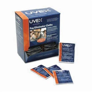 UVEX® By Honeywell S479 Fog Eliminator Cloth, 100 Count, Corrugated