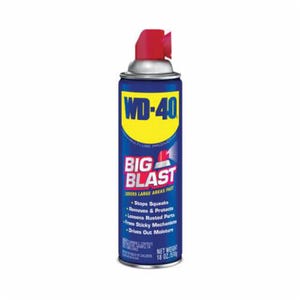 WD-40® 490095 Big Blast® Multi-Use Lubricant, 18 oz Aerosol Can, Liquid, Light Amber, 0.8