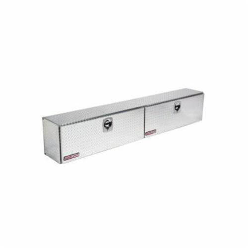 Weather Guard® 396-0-02 Long Hi-Side Box, 16 in H x 13-1/4 in W x 96-1/4 in D, 11.8 cu-ft, Clear
