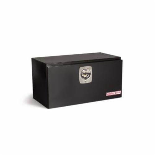 Weather Guard® 530-5-02 Short Standard Under Bed Box, 18-1/4 in H x 18-1/8 in W x 30-1/8 in D, 5.6 cu-ft, Gloss Black