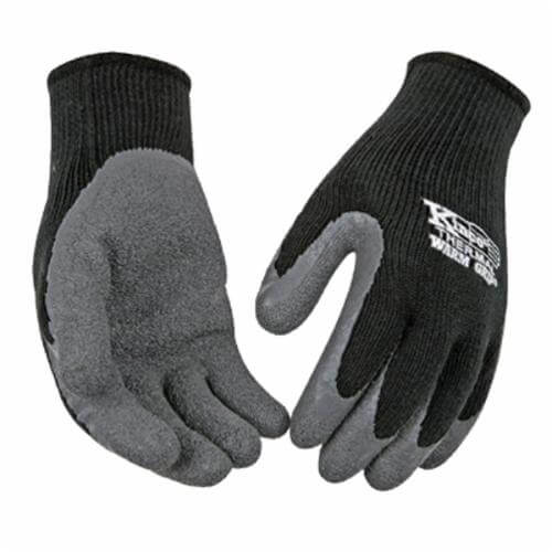 Kinco® Warm Grip® 1790-M Men's General Purpose Gloves 1790, Coated, Full Finger/Wing Thumb Style, M, Knit Wrist Cuff