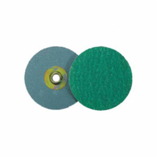 Weiler® 60394 Blending Disc, 3 in dia Disc, 60 Grit, Medium Grade, Zirconia Alumina Abrasive, Hub Attachment