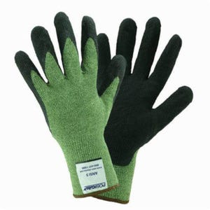 PIP® PosiGrip™ 713KSSN/2XL Cut-Resistant Gloves, 2XL, Foam Nitrile Palm, Kevlar®, Black/Green