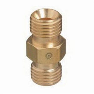 Western Enterprises® 312-30 Straight Hose Coupler, SZ B Pipe, Male Hose, Brass