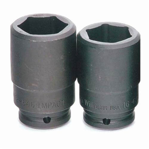 Williams® 16-628 Supertorque® Socket, 3/4 in Square Drive, 7/8 in Deep Length Socket