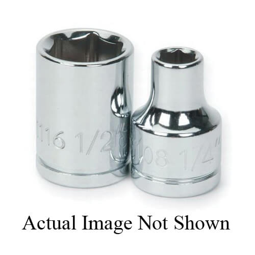 Williams® BM-612 Supertorque® Socket, 3/8 in, 12 mm Shallow Length Socket