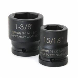 Williams® 38440 Supertorque® Standard Socket, 3/4 in Square Drive, 1-1/4 in Shallow Length Socket