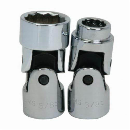 Williams® BU-1216 Supertorque® Socket, 3/8 in Square Drive, 1/2 in Universal Joint Socket