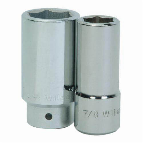 Williams® HD-628 Supertorque® Socket, 3/4 in, 7/8 in Deep Length Socket