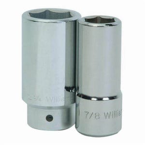 Williams® HD-628 Supertorque® Socket, 3/4 in, 7/8 in Deep Length Socket