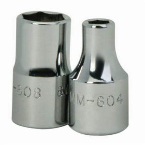 Williams® MMD-604 Deep Length Socket, 1/4 in, 4 mm