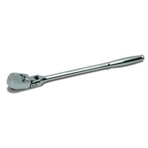 Williams® Hand Ratchet, Flexible, Imperial, 1/4 in Drive, 7 in OAL, 36 Geared Teeth, Comfort Grip, Yes Reversible, Polished Chrome
