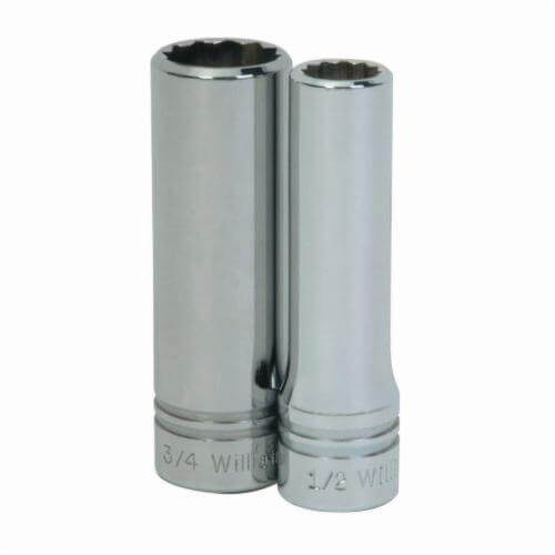 Williams® SD-1216 Supertorque® Socket, 1/2 in, 1/2 in Deep Length Socket