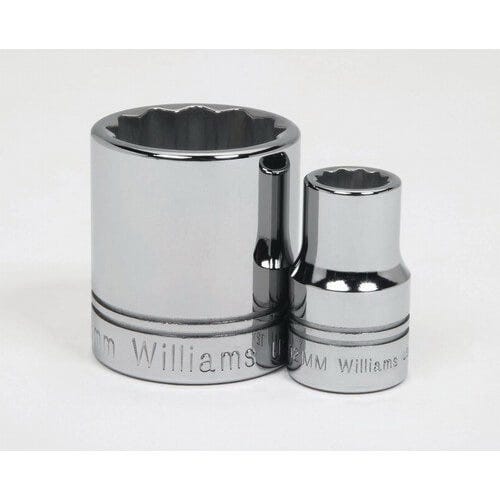 Williams® STM-1213 Supertorque® Socket, 1/2 in, 13 mm Shallow Length Socket