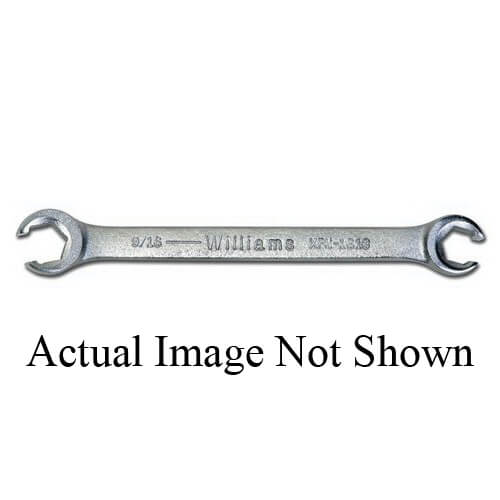Williams® JHWXFN-2432 Flare Nut Wrench, Double Head, Imperial, 3/4 x 1 in Wrench Opening, 6 Points,1-1/4 x 19/32 in Open End Width