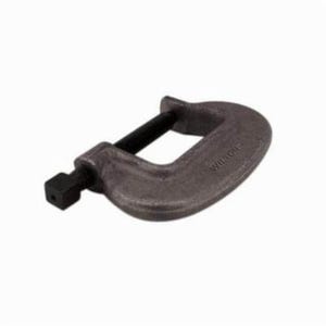 Wilton® 14527 O Series Extra Heavy Duty Full Closing Spindle Bridge C-Clamp, 1-7/16 in D Throat, 0 to 1-3/4 in Jaw Opening
