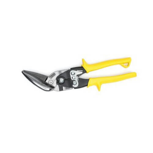 Wiss® M8OS Aviation Snip, Cutting Capacity: 18 ga Steel, 3 in Length of Cut, Straight Snip, 9-4/5 in OAL, Serrated/Offset