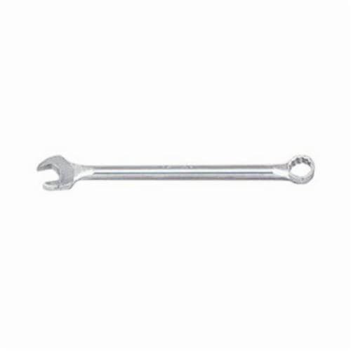 WrightGrip™ 1184 Flat Stem Heavy Duty Combination Wrench, 2-5/8 in, 12 Points, 15° Offset, 29-3/4 in OAL, Satin, ASME B107.100