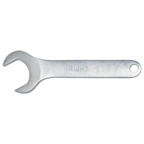 Wright® 1464 Service Wrench, 2 in Wrench, ASME B107.1100, Open End Head, 30°  Offset, 9 in OAL, Alloy Steel, Satin