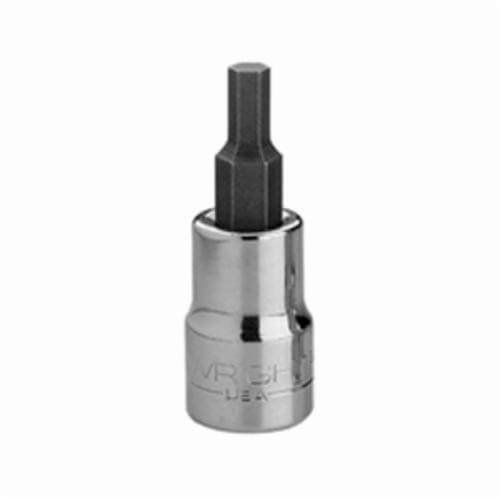 Wright® 3204 Shape III Socket Driver Bit, 3/8 in Square Drive, 1/8 in, 1-1/4 in L Bit, ASME B107.110