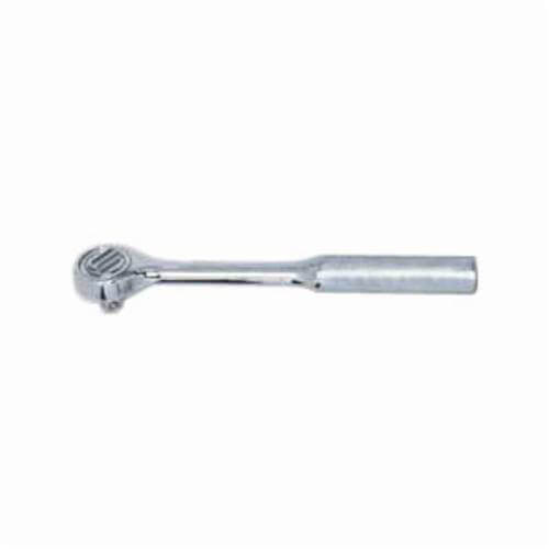 Wright® 4426 Double Pawl Hand Ratchet, 1/2 in Drive, Round Head, 10-1/4 in OAL, Forged Alloy Steel, Polished Chrome, ASME B107.10M
