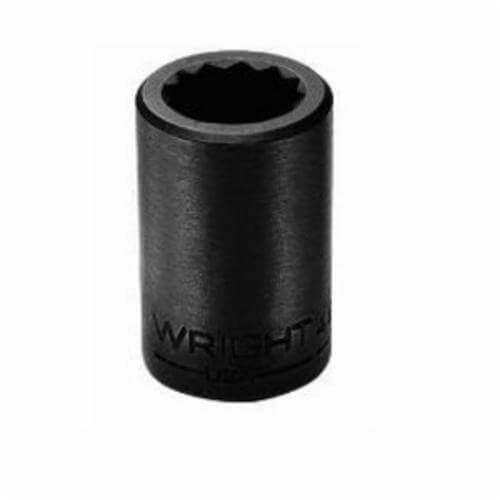 Wright® 4880 Shape II Standard Length Socket, 1/2 in Square Drive, 15/16 in, 12 Points