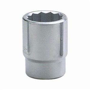 Wright® 61-60MM Shape III Standard Length Socket, 3/4 in Square Drive, 60 mm, 12 Points