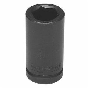 Wright® 6952 Deep Length Shape III Socket, 3/4 in Square Drive, 1-5/8 in, 6 Points