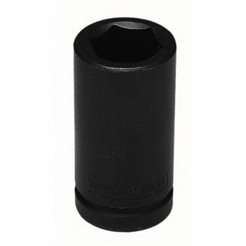 Wright® 6970 Deep Length Shape I Socket, 3/4 in Square Drive, 5/8 in, 12 Points