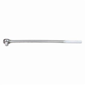 Wright® 8400 Uninsulated Hand Ratchet, 1 in Drive, Round Head, 30 in OAL, Forged Alloy Steel, Polished Chrome, ASME B107.10M