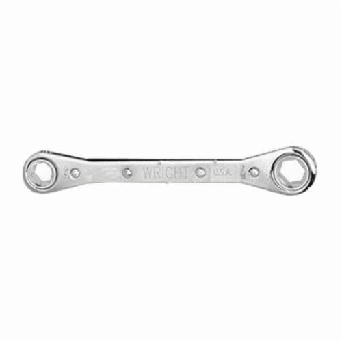 Wright® 9382 Box End Wrench, 3/8 x 7/16 in Wrench, 12 Points, 5-1/2 in OAL