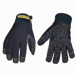 Youngstown® 03-3450-80-L Winter Plus 03-3450-80 Waterproof General Purpose Gloves, Work, Full Finger/Wing Thumb Style, L, Synthetic Leather Palm
