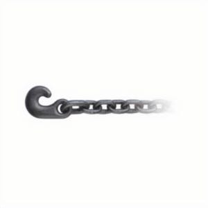 Acco® 574481018 Welded Tail Chain Assembly, Single Loop/Straight Link, 5/8 in Trade, 80 Grade, 18 in L, 18,100 lb Load