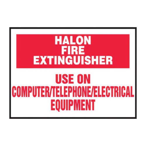 Accuform® FIRE SAFETY LABELS 3 1/2 in x 5 in (LFXG453XVE)