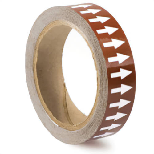 Accuform® DIRECTIONAL FLOW ARROW TAPES 1 in x (RAW451WTBR)