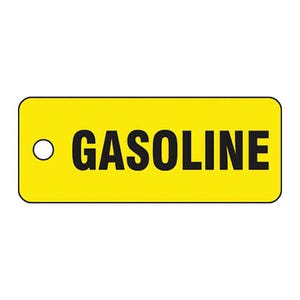 Accuform® SAFETY TAG: GASOLINE 2 in x 5 in (TCH202)