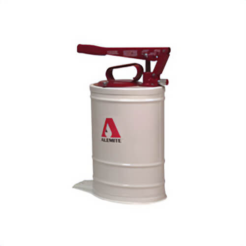 Alemite® 7149-4 Multi-Pressure Bucket Pump, Oil, 5 gal Container, 0.33 oz/Stroke Output