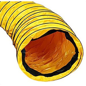 Allegro® 9500-25A Ventilation Duct for use with 9500 Series, 1 Cuff, 25 ft, 8 in dia