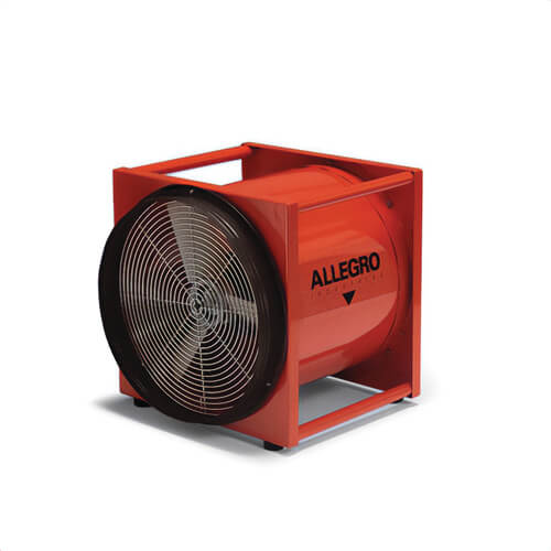 Allegro® 9515-50EX Axial AC High Output Explosion-Proof Metal Blower, 16 in