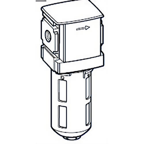 Allegro® 9872-03 Pre-Filter Assembly for use with 9878 Series, 1st Stage