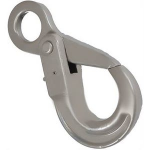 AMHâ„¢ 10ESLH08HT Eye Self-Locking Hook with Hidden Trigger, 9/32-5/16 in Trade Size, 5,700 lb WLL