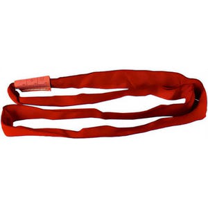 AMHâ„¢ DR516 Endless Polyester Round Sling, Double Jacket, Red, 13,200 lb, 16 ft