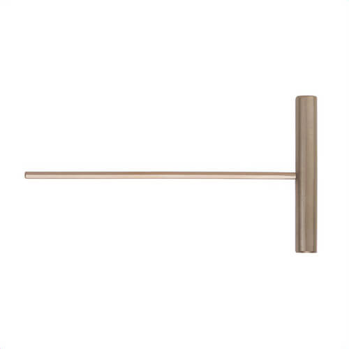 Ampco® WT-3/8 Wrench Hex Key T-Handle, 3/8 in