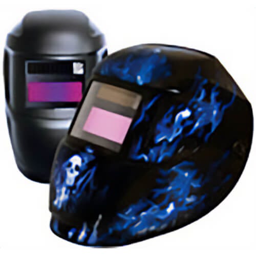 Walter Arcone® 1000F-0100 Black Welding Helmet Shade 9-13, Auto Darkening